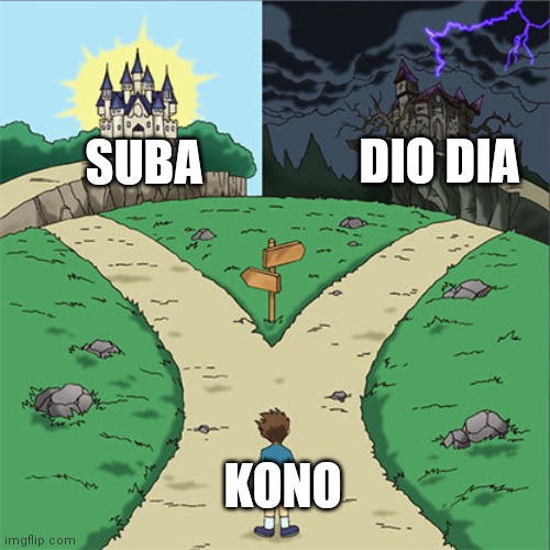 Anime Memes - KONO DIO DA!