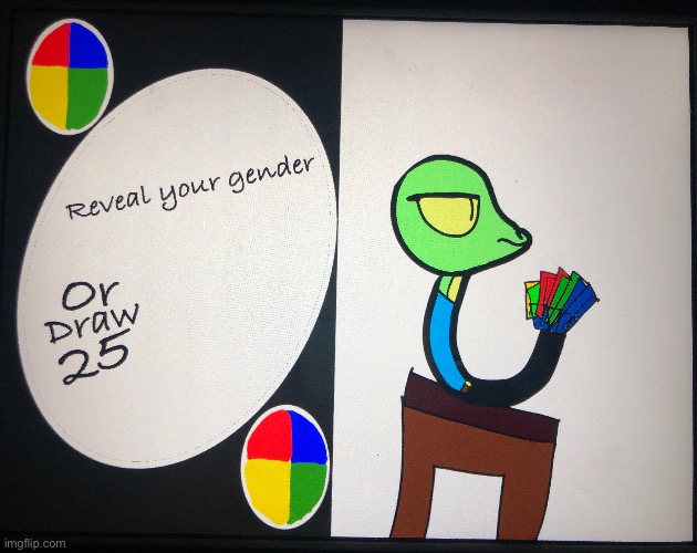 A meme of my OC who is part of the LGBTQ | image tagged in lgbtq,sam the snake | made w/ Imgflip meme maker