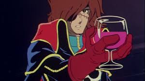 Harlock Cheers Blank Meme Template