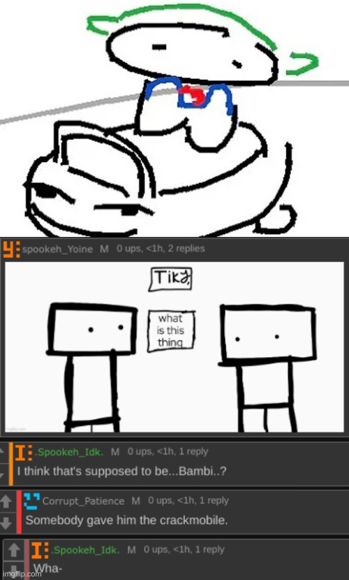 image tagged in idk,stuff,s o u p,carck | made w/ Imgflip meme maker