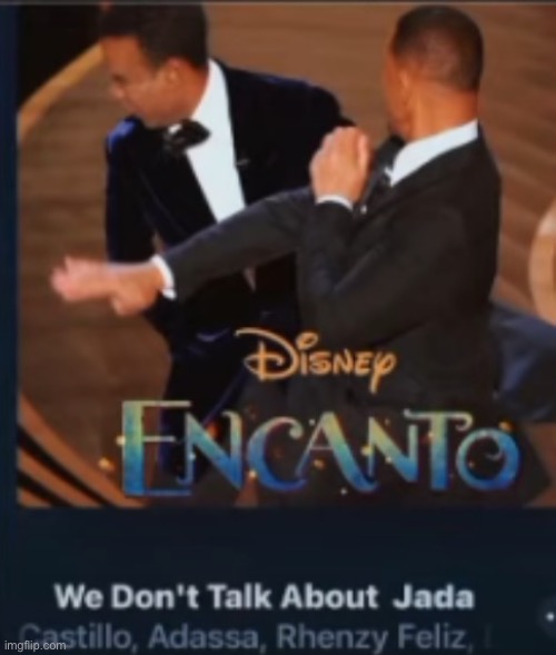 lol | image tagged in we don't talk about jada | made w/ Imgflip meme maker