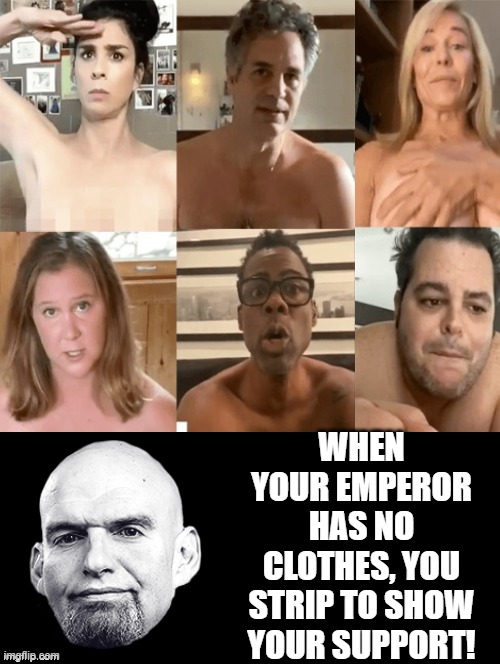 When your EMPEROR has no clothes, you idiotically do a strip the vote campaign to match him! | WHEN YOUR EMPEROR HAS NO CLOTHES, YOU STRIP TO SHOW YOUR SUPPORT! | image tagged in naked,naked mole rat,strippers,morons,stupid liberals,kool-aid | made w/ Imgflip meme maker