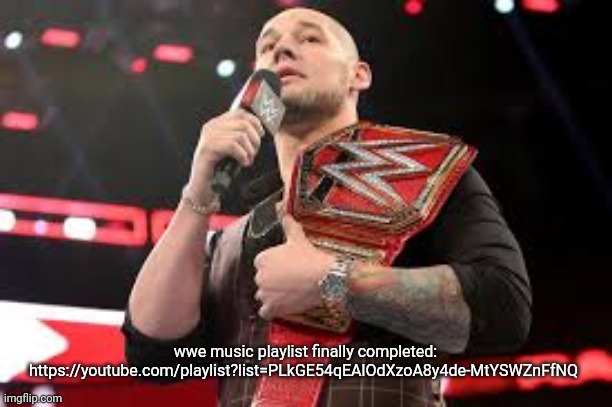 Baron Corbin | wwe music playlist finally completed: https://youtube.com/playlist?list=PLkGE54qEAlOdXzoA8y4de-MtYSWZnFfNQ | image tagged in baron corbin | made w/ Imgflip meme maker