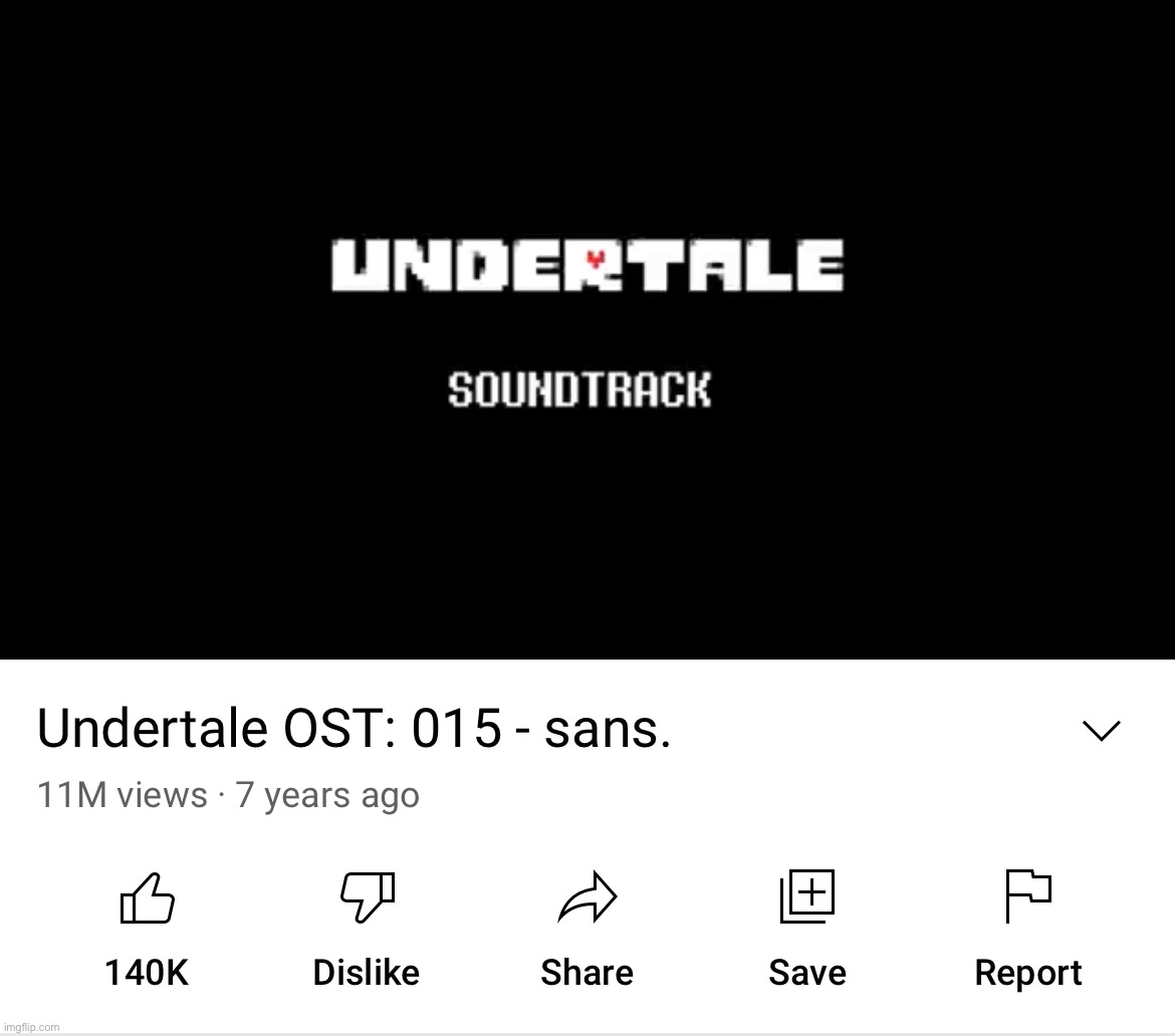 (One of) the best Undertale soundtrack(s) | made w/ Imgflip meme maker