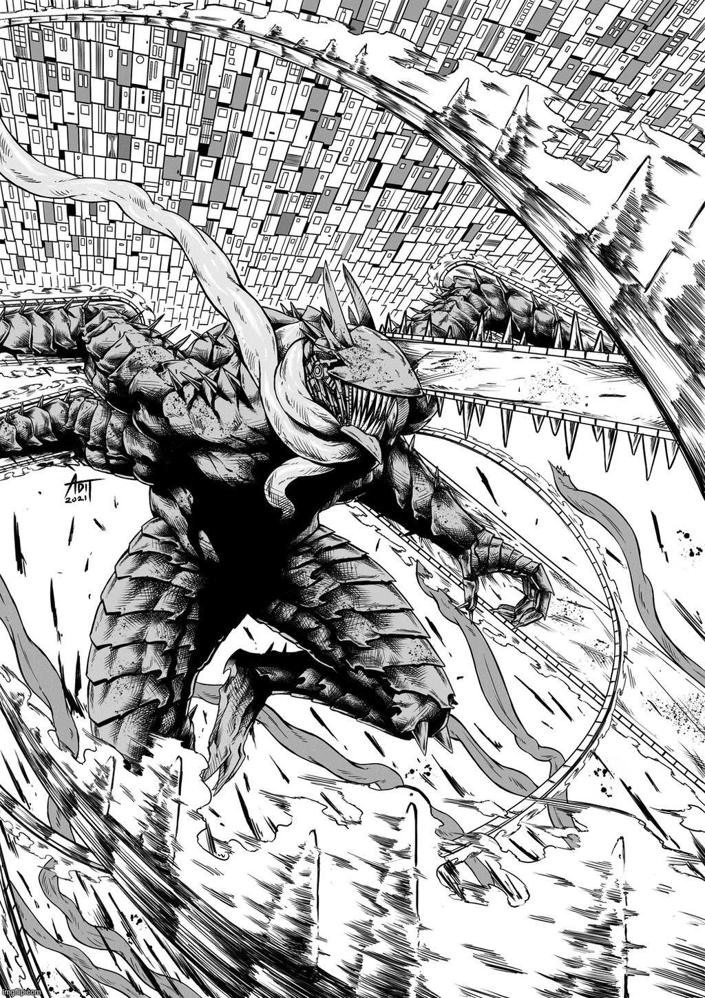 Super fucking epic pic of chainsaw man | made w/ Imgflip meme maker