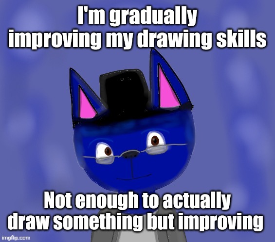 Pump drawn by Blue | I'm gradually improving my drawing skills; Not enough to actually draw something but improving | image tagged in pump drawn by blue | made w/ Imgflip meme maker