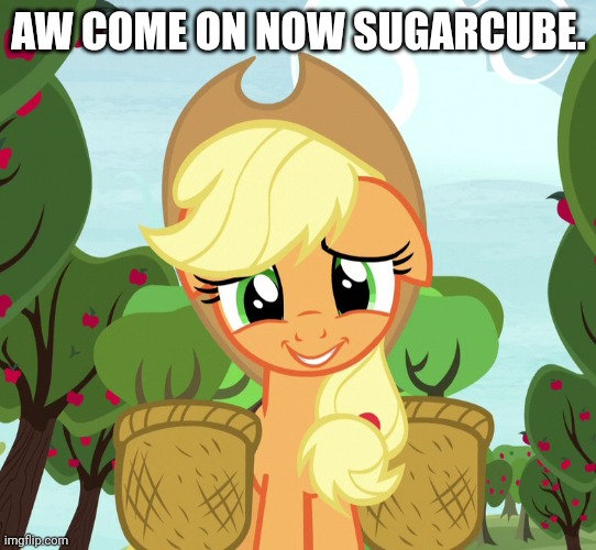 AW COME ON NOW SUGARCUBE. | made w/ Imgflip meme maker