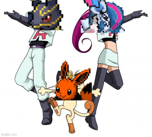 the trio | image tagged in memes,team rocket | made w/ Imgflip meme maker