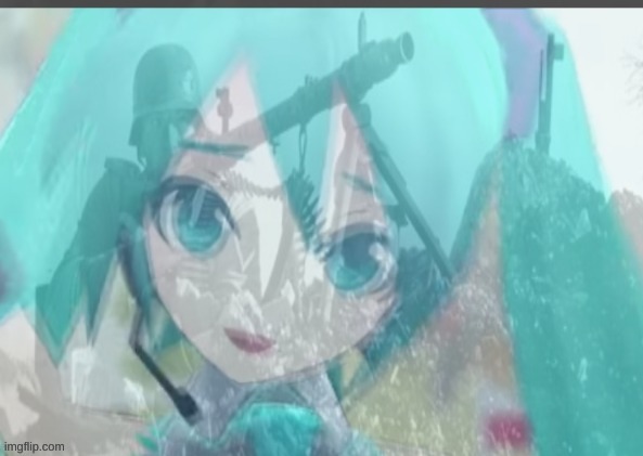 hatsune miku ptsd | image tagged in hatsune miku ptsd | made w/ Imgflip meme maker