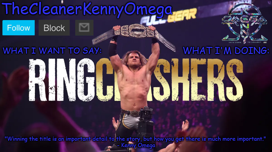 TheCleanerKennyOmega Announcement Temp V1 Blank Meme Template