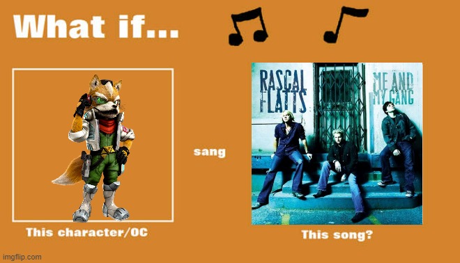 if fox mccloud sung life is a highway by rascal flatts | image tagged in what if this character - or oc sang this song,nintendo,country music | made w/ Imgflip meme maker