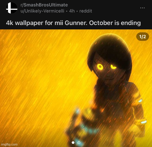 I found the hardest Super Smash Bros pic in existence (original post by u/Unlikely-Vermicelli) | made w/ Imgflip meme maker