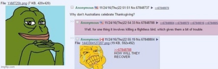 Australiaphobia | image tagged in rmk | made w/ Imgflip meme maker