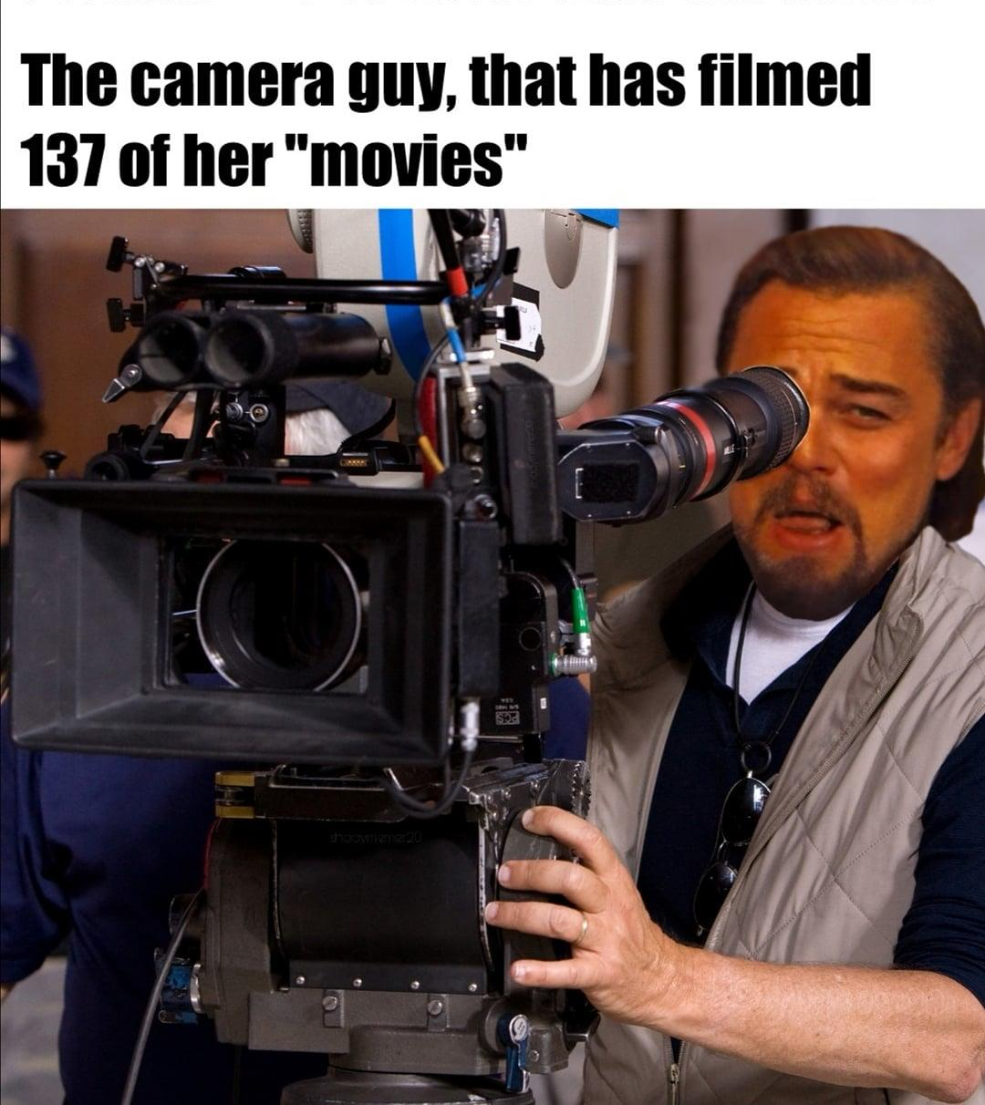 Leonardo di caprio camera Blank Meme Template