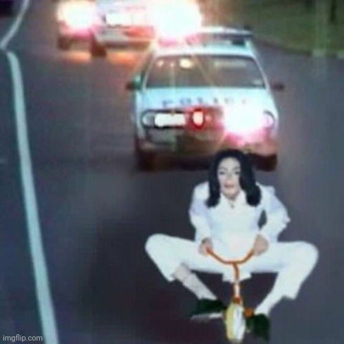 Michael Jackson in a high speed chase | made w/ Imgflip meme maker