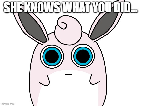 what did you do... | SHE KNOWS WHAT YOU DID... | made w/ Imgflip meme maker