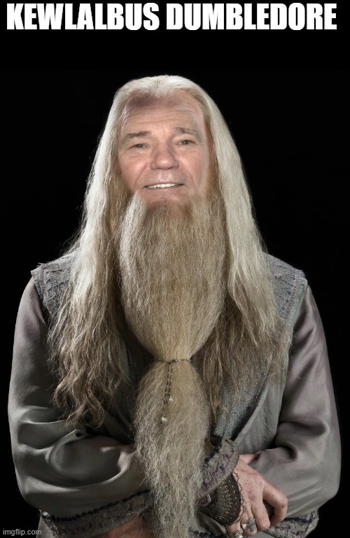 KewlAlbus Dumbledore | KEWLALBUS DUMBLEDORE | image tagged in kewlalbus dumbledore,kewlew | made w/ Imgflip meme maker