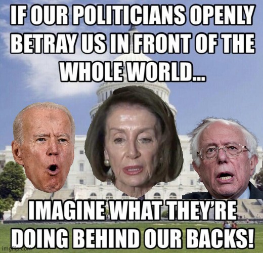 Behind your back | image tagged in democrats | made w/ Imgflip meme maker