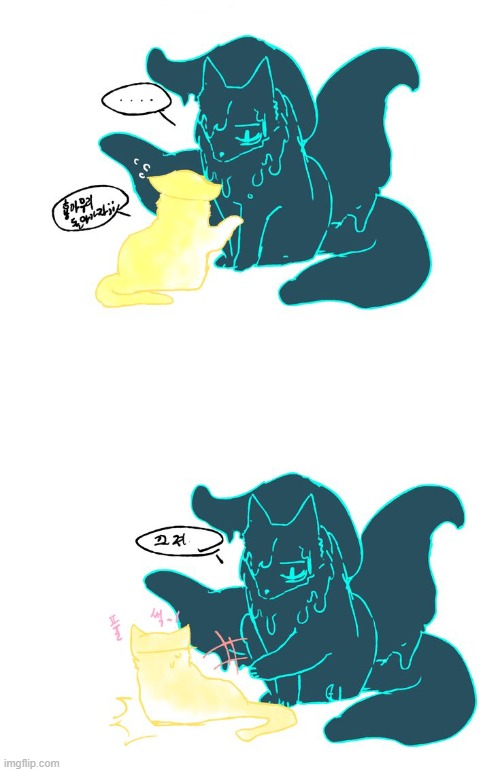Dream and Noot as cats! | made w/ Imgflip meme maker