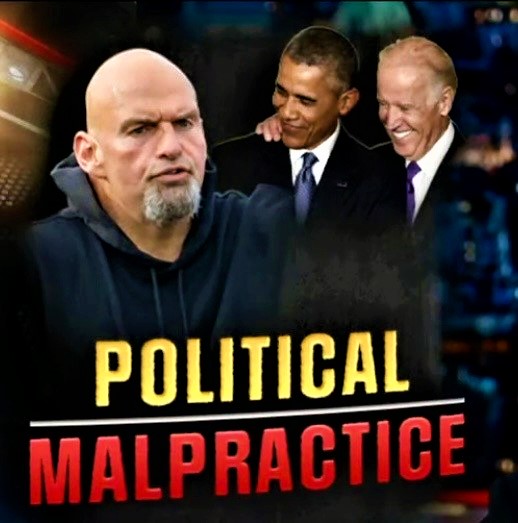 Political malpractice, Fetterman Obama Biden Blank Meme Template