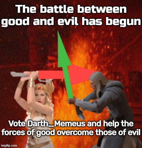 Fighting for democrazy has never been more worthless | The battle between good and evil has begun; Invisible text that doesn't show up in the meme; Vote Darth_Memeus and help the forces of good overcome those of evil | image tagged in sauron,kylie | made w/ Imgflip meme maker