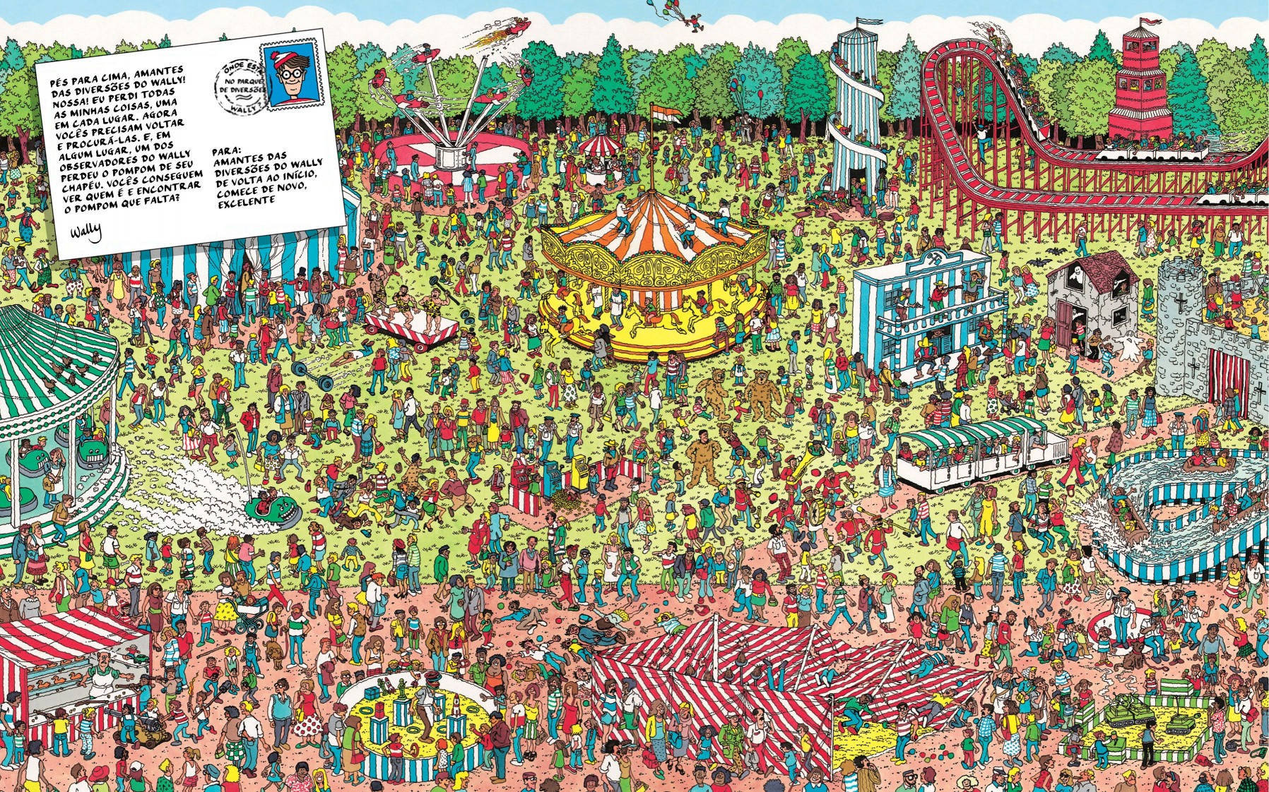 High Quality wheres waldo Blank Meme Template