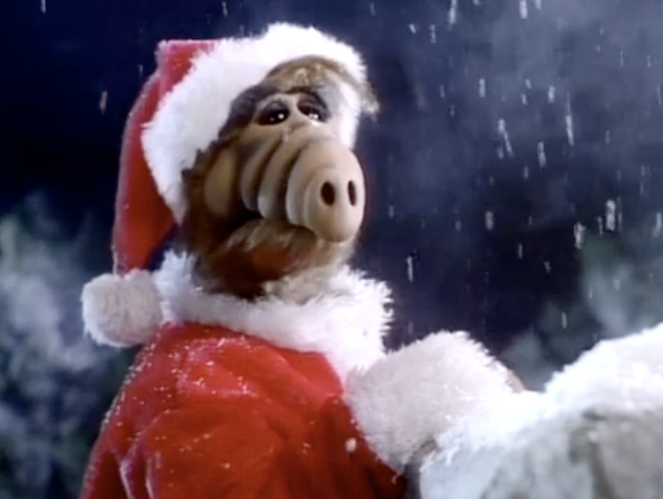 High Quality Alf In The Snow Blank Meme Template