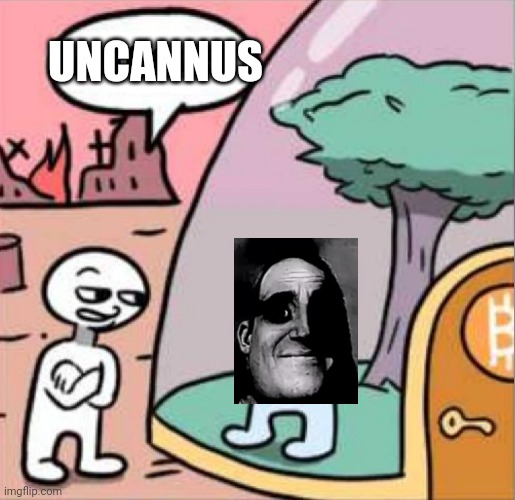 mrincrediblebecominguncannius | UNCANNUS | image tagged in amogus | made w/ Imgflip meme maker