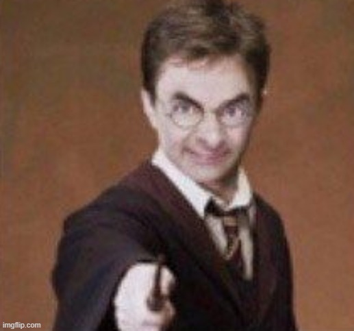 BeanPotter | image tagged in harry potter | made w/ Imgflip meme maker