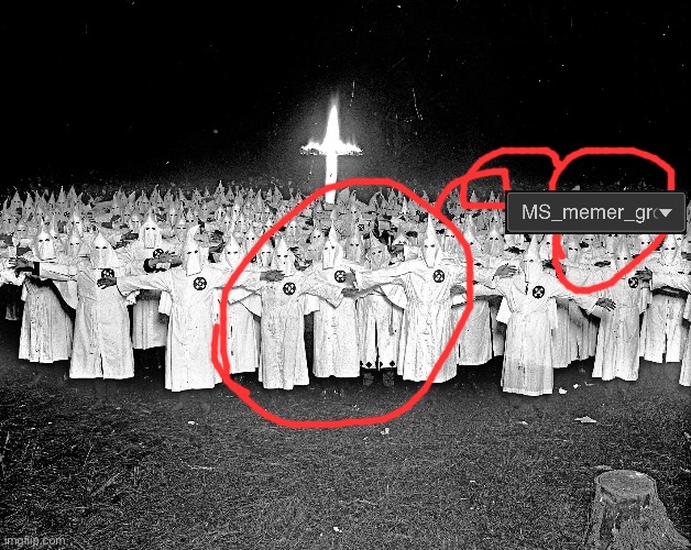KKK religion | image tagged in kkk religion | made w/ Imgflip meme maker
