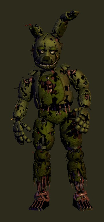 springtrap where am I Blank Meme Template