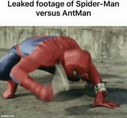 antman lol | image tagged in puns | made w/ Imgflip meme maker