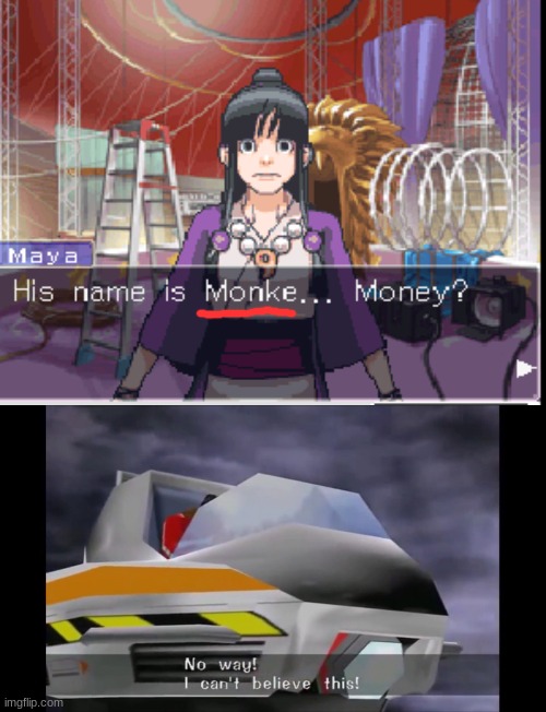 Hold the f**k up bois | image tagged in no way i can't believe this,le monke,ace attorney | made w/ Imgflip meme maker