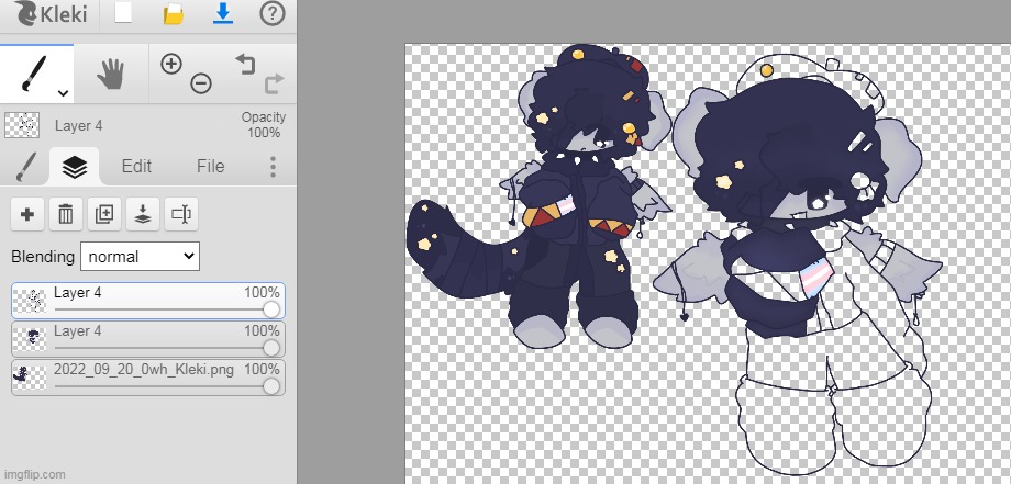 i made the oc but they dont belong to me anymore | made w/ Imgflip meme maker