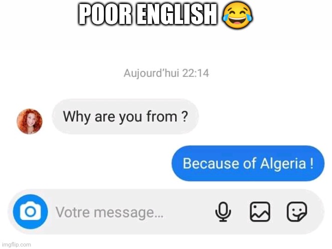 Poor English ? | POOR ENGLISH 😂 | image tagged in toad | made w/ Imgflip meme maker