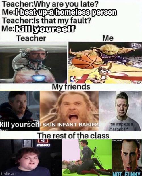 Funny meme | image tagged in school,shitpost | made w/ Imgflip meme maker