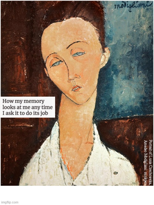 Remember to Forget | image tagged in art memes,forgetful,remember,brain memories,brain fog,amnesia | made w/ Imgflip meme maker