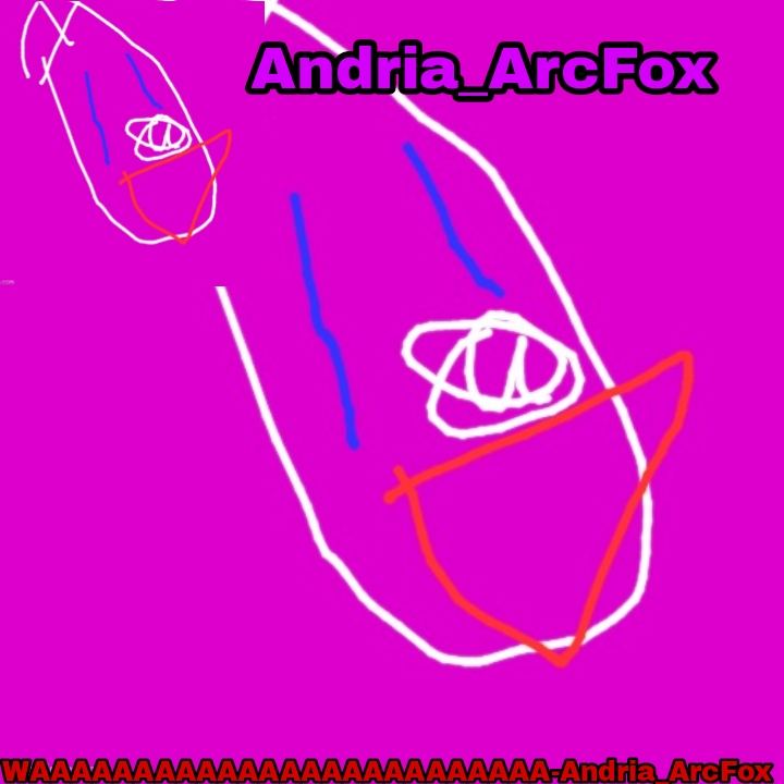 High Quality Andria_ArcFox's Announcement Template Blank Meme Template