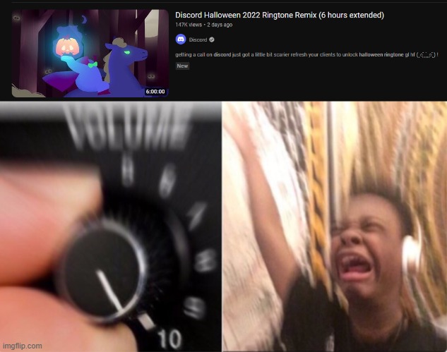 why is the ringtone such an banger | image tagged in crying music,music,discord,halloween,funny,memes | made w/ Imgflip meme maker