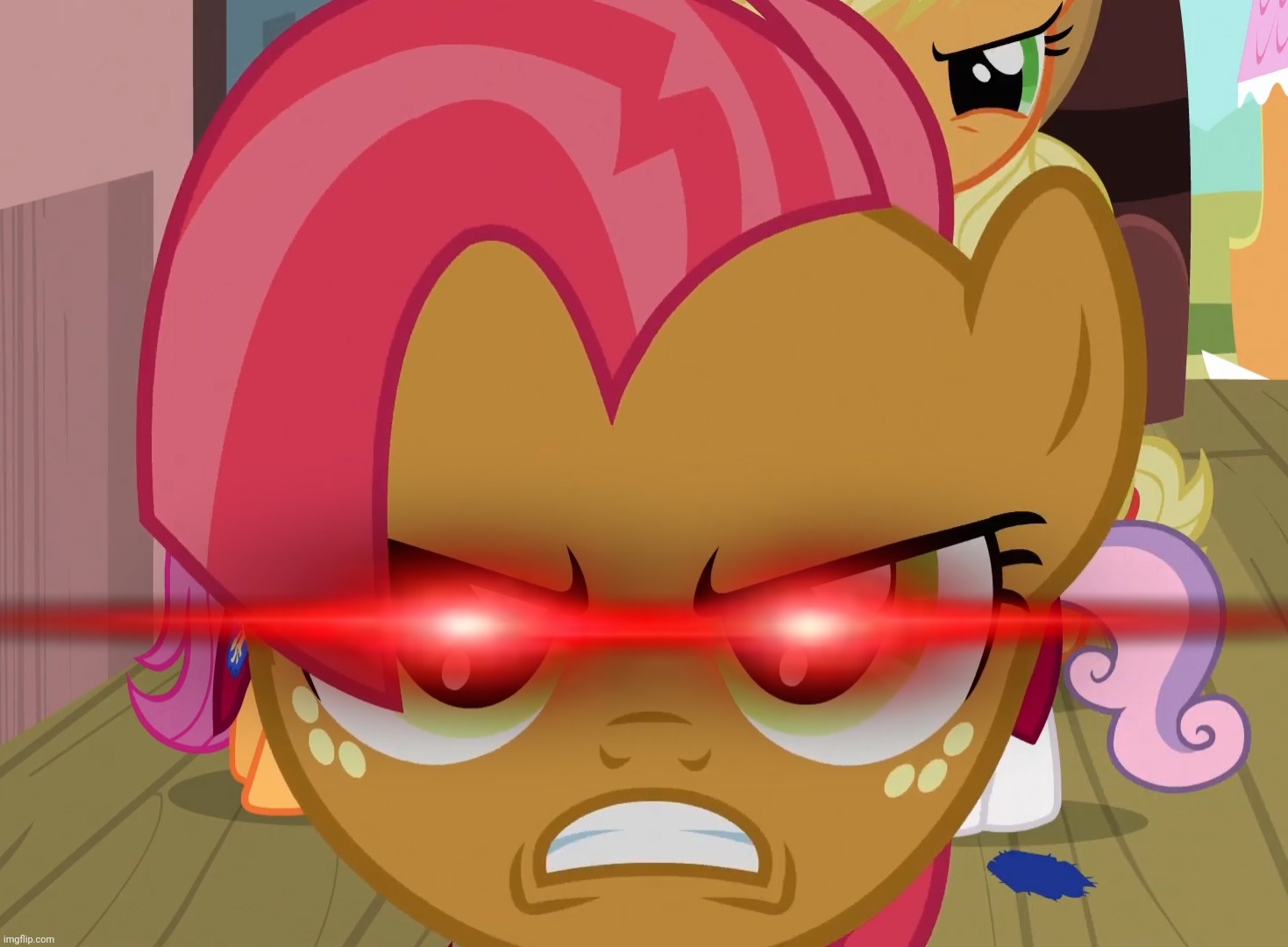image tagged in ragegang,babs seed,my little pony friendship is magic,angry,memes | made w/ Imgflip meme maker