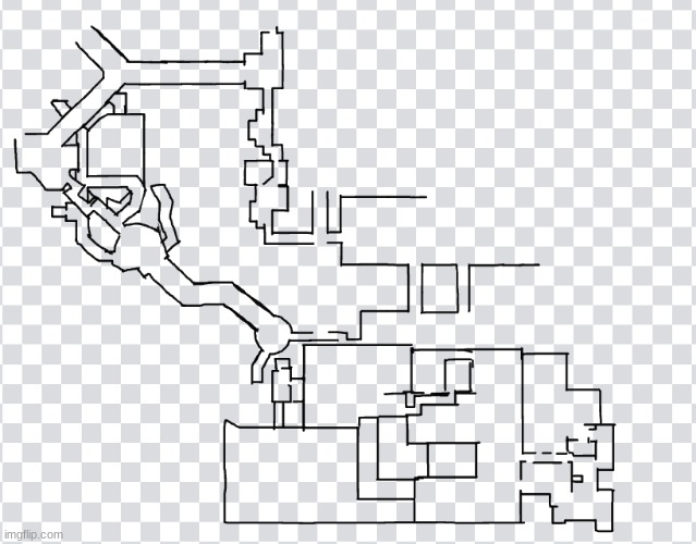 im remaking the Geodome floor plan and making it electronic and clean here is the basement so far | image tagged in geodome,spend the night,drawings | made w/ Imgflip meme maker