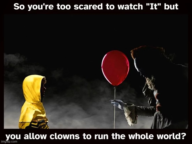 it | image tagged in halloween | made w/ Imgflip meme maker