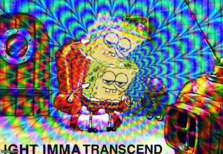 IGHT IMMA TRANSCEND | image tagged in ight imma transcend | made w/ Imgflip meme maker