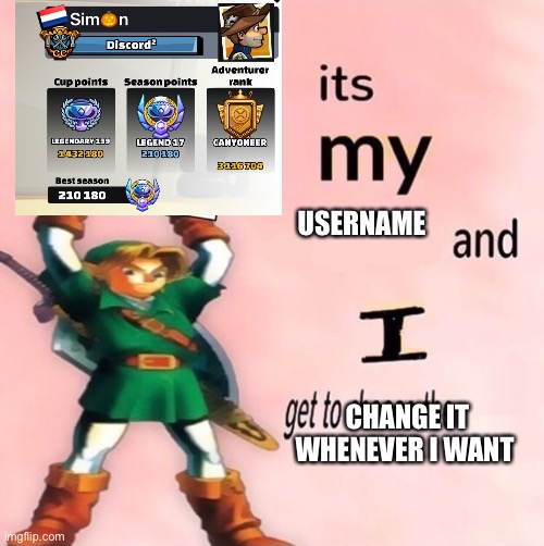 Judge me by my username, do you? | USERNAME; CHANGE IT WHENEVER I WANT | image tagged in it's my and i get to choose the,usernames | made w/ Imgflip meme maker