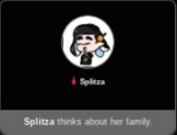 splitza thinks about her family Blank Meme Template