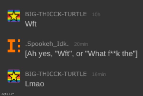 [Lmfao-] | image tagged in idk,stuff,s o u p,carck | made w/ Imgflip meme maker