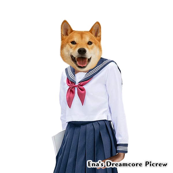 anime girl doge Blank Meme Template