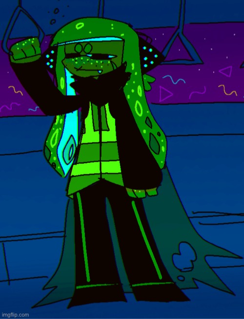 Agent 3 chills in their own void :] | image tagged in agent 3 chills in their own void | made w/ Imgflip meme maker