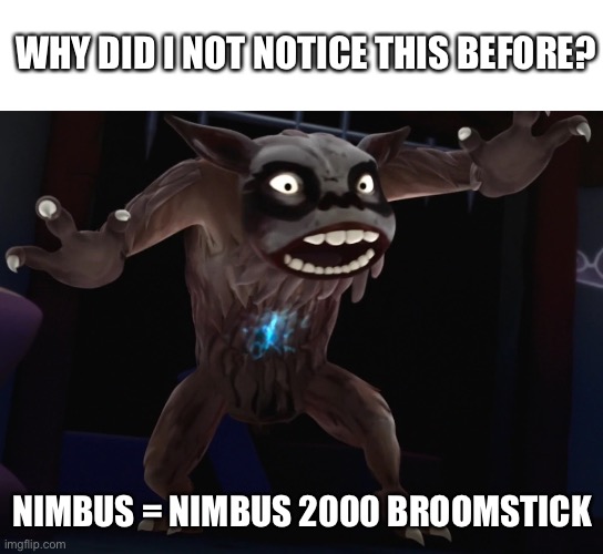 WHY DID I NOT NOTICE THIS BEFORE? NIMBUS = NIMBUS 2000 BROOMSTICK | image tagged in NinjagoMemes | made w/ Imgflip meme maker