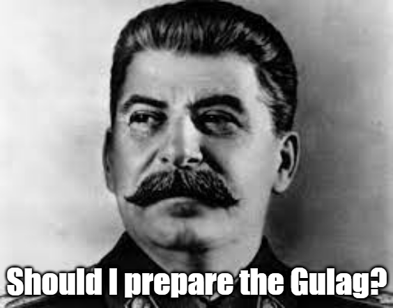 Should I prepare the Gulag? Blank Meme Template